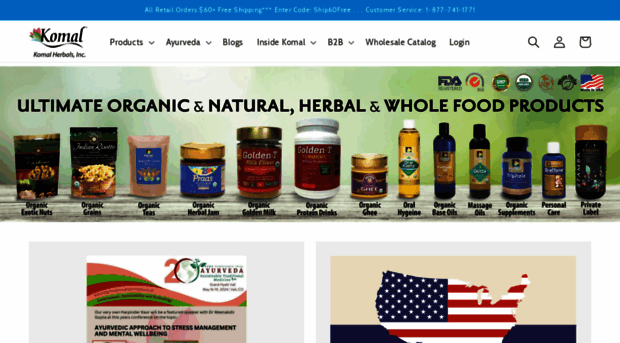 komalherbals.com