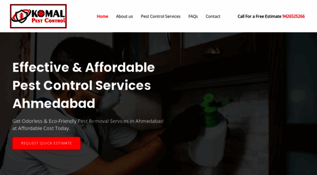 komalpestcontrol.com