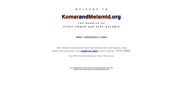 komarandmelamid.org