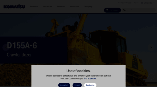 komatsu-middle-east.com