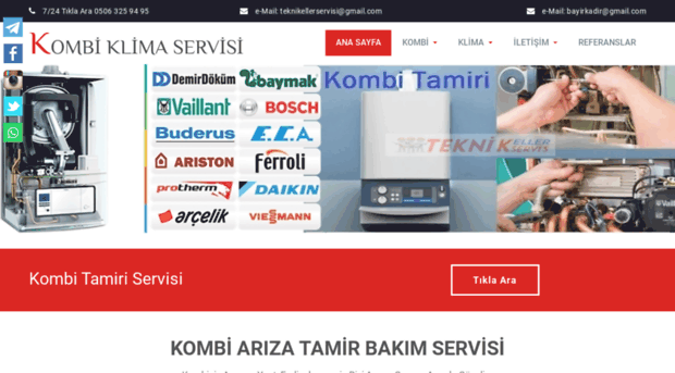 kombiservisklima.com