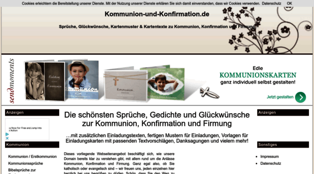 kommunion-und-konfirmation.de