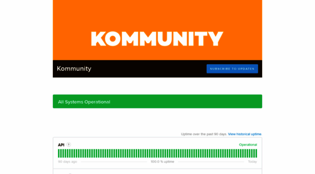 kommunity.statuspage.io