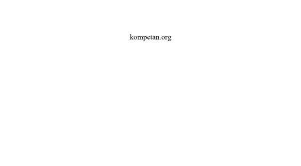 kompetan.org