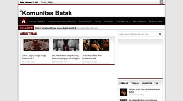 komunitas-batak.com