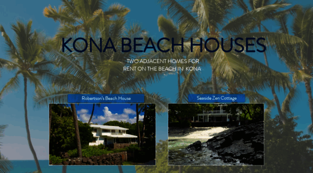 konabeachhouses.com