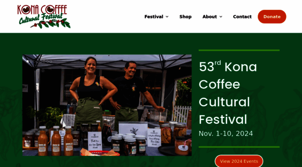 konacoffeefest.com