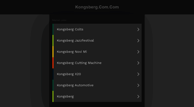 kongsberg.com.com