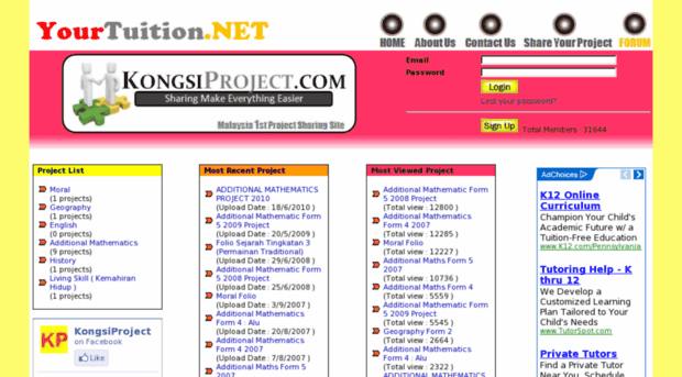 kongsiproject.com