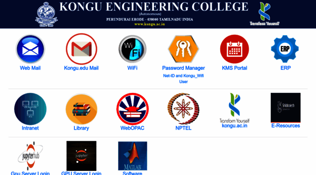 kongu.edu