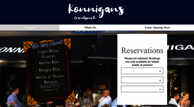konnigansrestaurant.co.uk