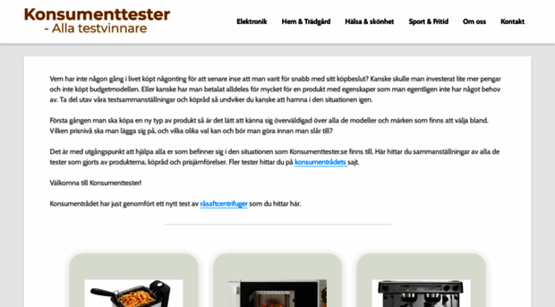 konsumenttester.se