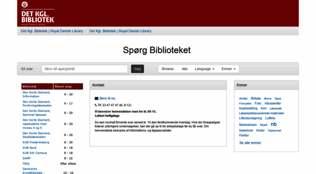 kontaktbiblioteket.kb.dk
