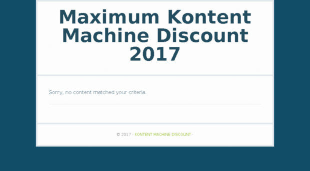 kontentmachinediscount.org