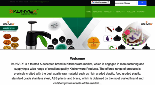 konvexkitchenware.com