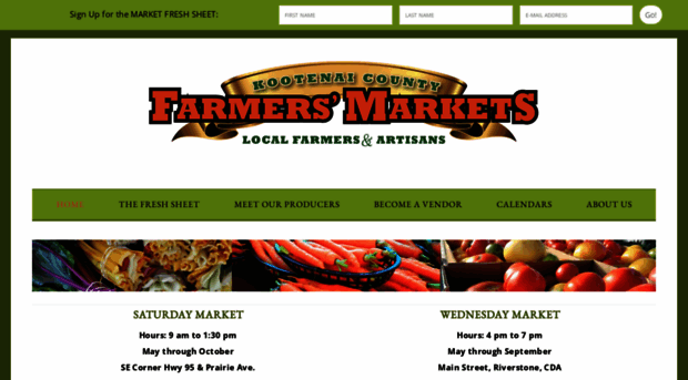 kootenaifarmersmarkets.org