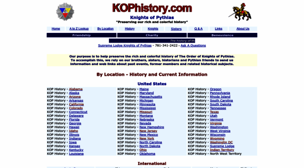 kophistory.com