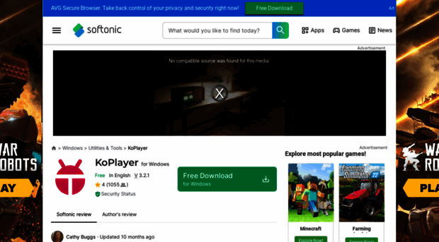 koplayer.en.softonic.com