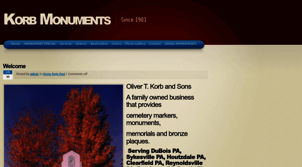 korbmonuments.com