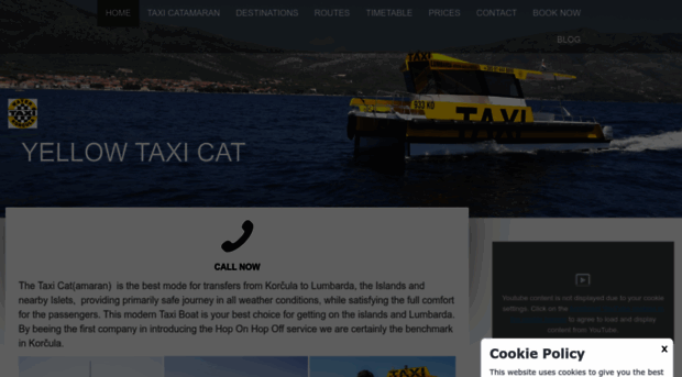 korculawatertaxi.com