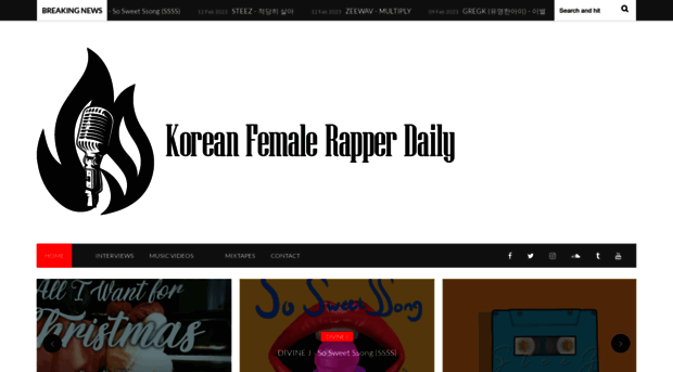 koreanfemalerapperdaily.com