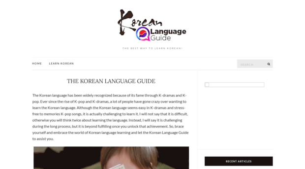 koreanlanguageguide.com