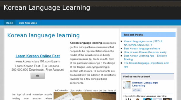 koreanlanguagelearning.net