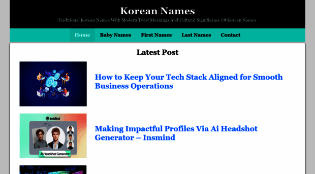 koreannames.org