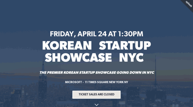 koreanstartupnyc.splashthat.com