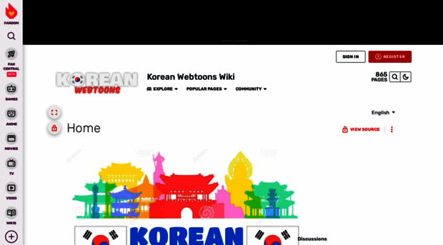 koreanwebtoons.wikia.com