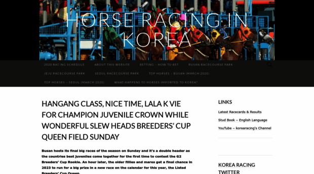 korearacing.live