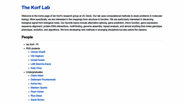 korflab.ucdavis.edu