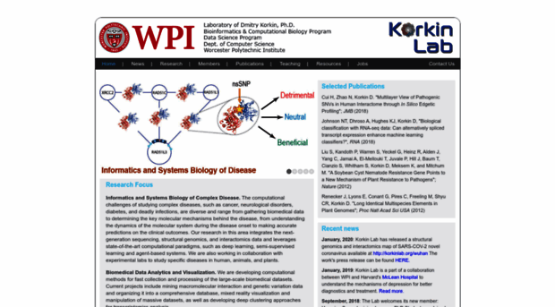 korkinlab.org