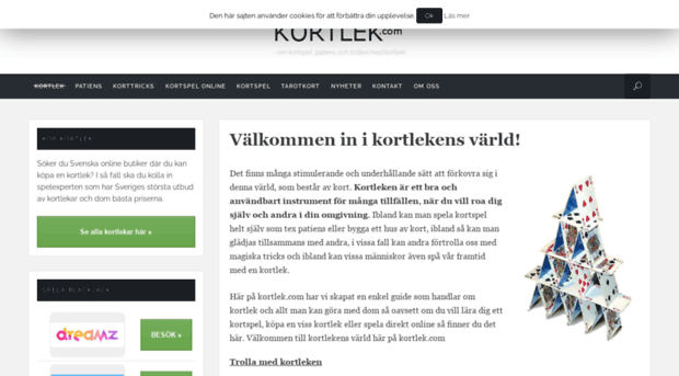 kortlek.com