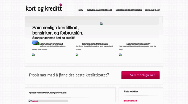 kortogkreditt.no