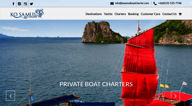 kosamuiboatcharter.com