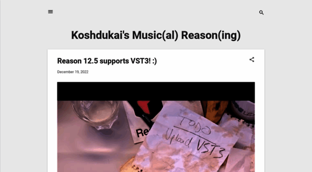 koshdukaimusicreason.blogspot.com