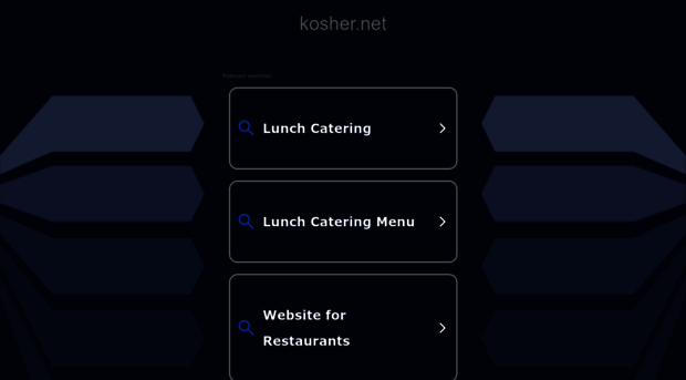 kosher.net