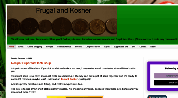 kosherfrugal.com