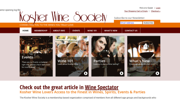 kosherwinesociety.com