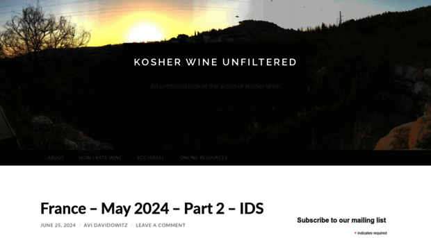 kosherwineunfiltered.com