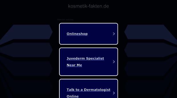 kosmetik-fakten.de