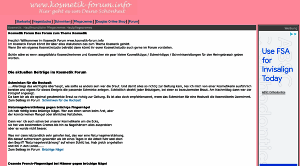 kosmetik-forum.info