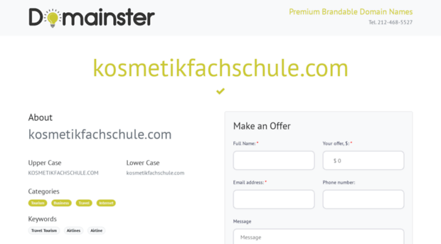 kosmetikfachschule.com