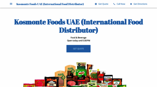 kosmonte-foods-dubai-llc.business.site