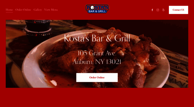 kostasbarandgrill.com