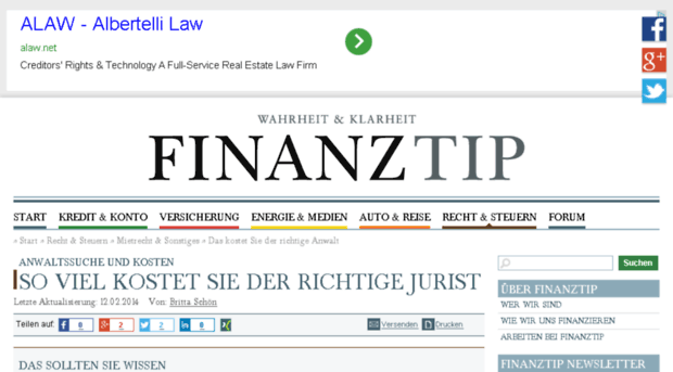 kostenrechner.finanztip.de