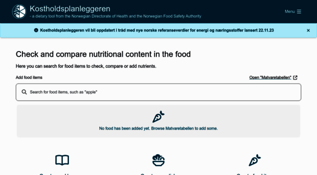 kostholdsplanleggeren.no