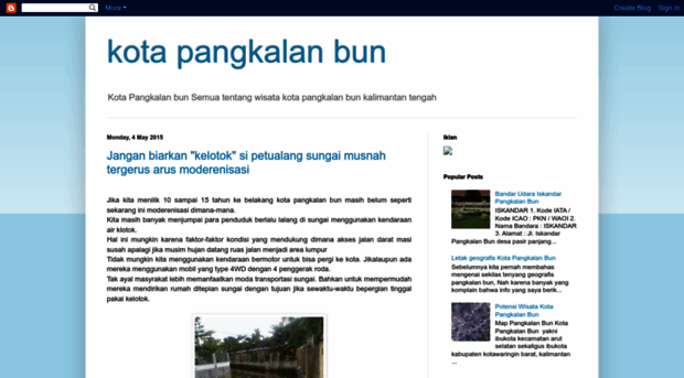 kotapangkalanbun.blogspot.com