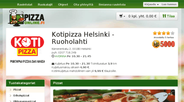 kotipizza-ruoholahti.pizza-online.fi